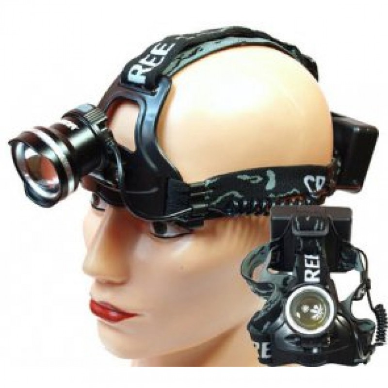 Prožektorius kraunamas ant galvos ZL-5060 + UV